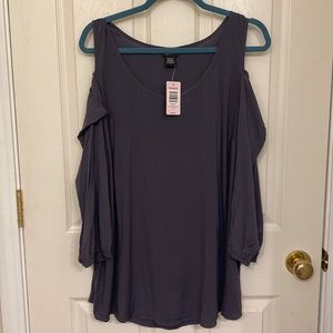 *NWT* Torrid Cold Shoulder Blouse